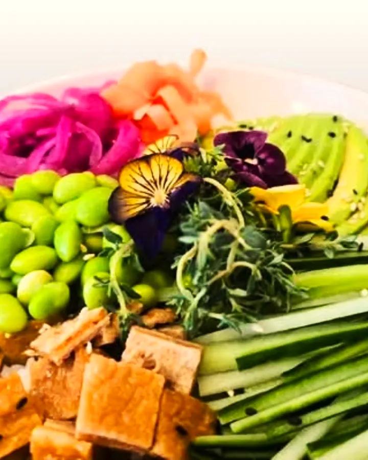 A poke bowl
